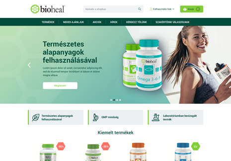 Bioheal webshop